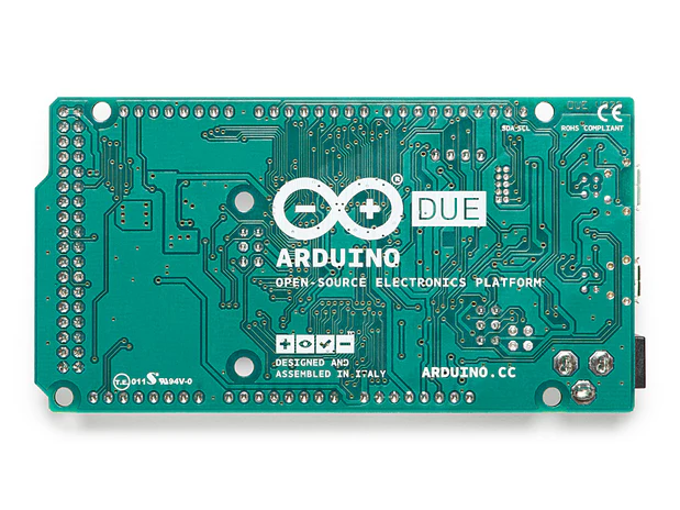 Schéma technique de la carte Arduino Due – disposition des broches